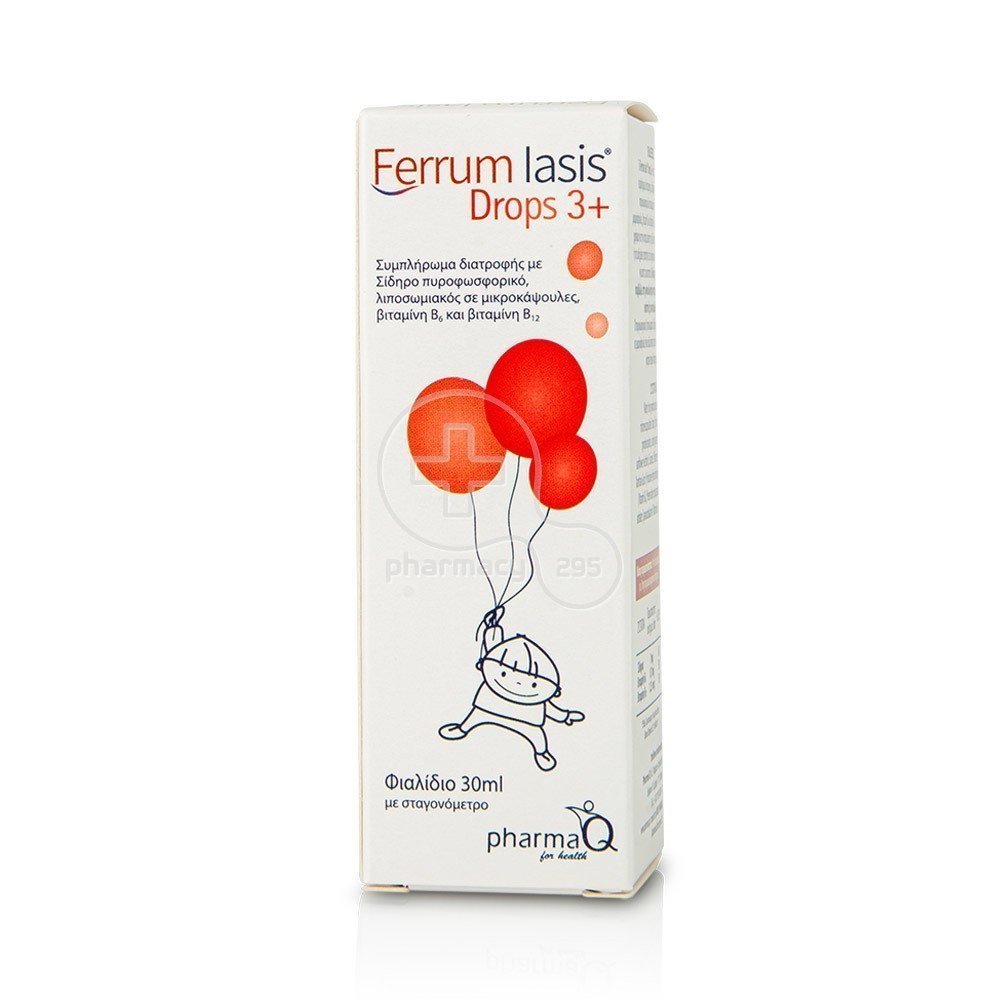 Φωτογραφία προϊόντος: PHARMA Q - Ferrum Iasis Drops 3+ - 30ml