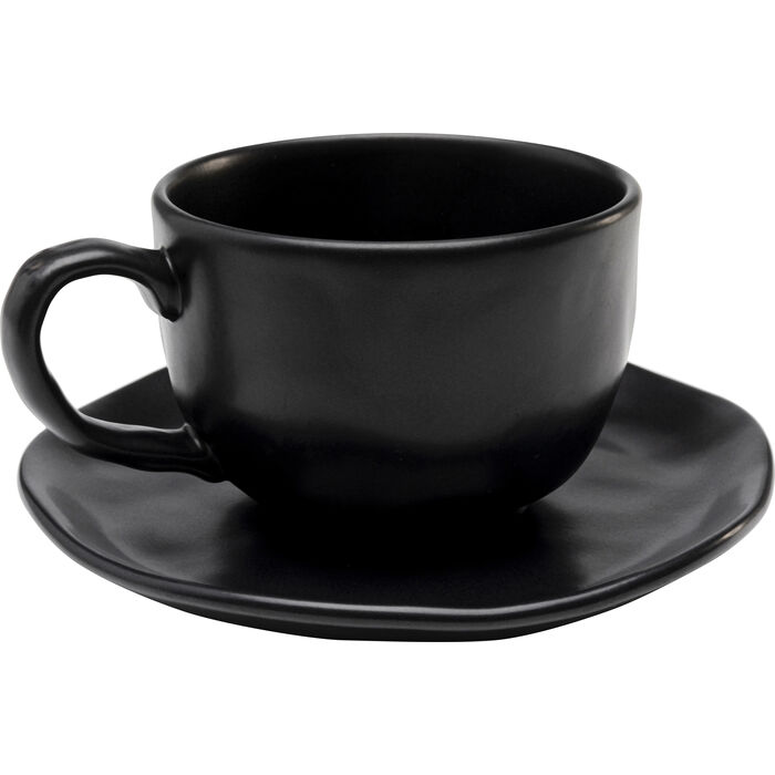 Φωτογραφία προϊόντος: KARE Coffee Cup Organic Black (2/part) - Μαύρο - 18Μx18Πx2Υ