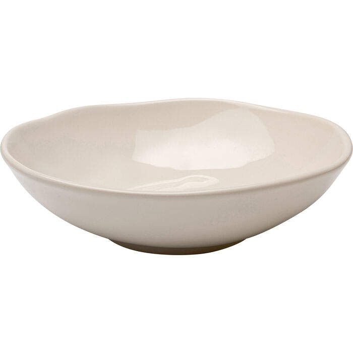 Φωτογραφία προϊόντος: KARE Plate Deep Organic Cream Ø22cm - Μπεζ - 22Μx22Πx6Υ
