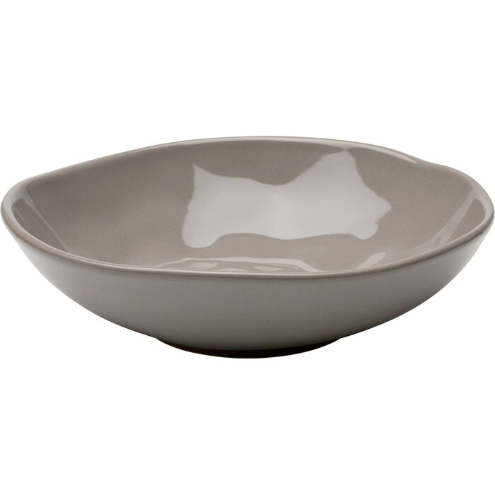 Φωτογραφία προϊόντος: KARE Plate Deep Organic Grey Ø22cm - Γκρι - 22Μx22Πx6Υ