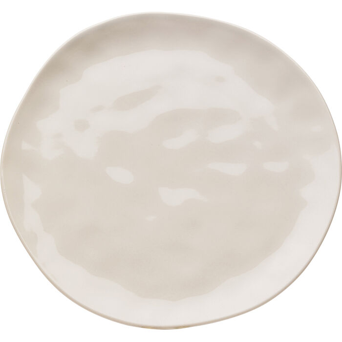Φωτογραφία προϊόντος: KARE Plate Organic Cream Ø26cm - Μπεζ - 26Μx26Πx2Υ