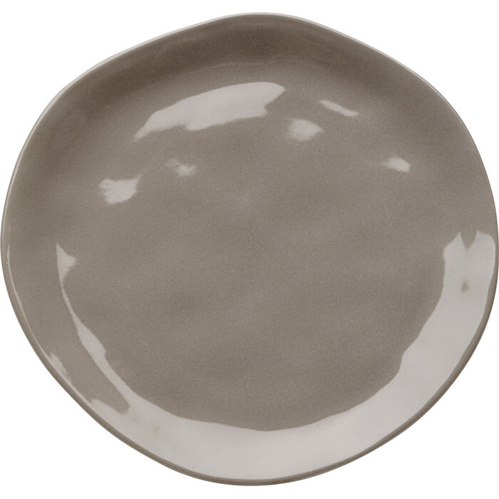 Φωτογραφία προϊόντος: KARE Plate Organic Grey Ø20cm - Γκρι - 20Μx20Πx2Υ