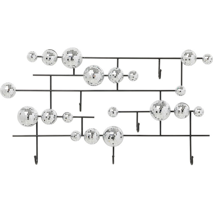 Φωτογραφία προϊόντος: KARE Coat Rack Disco Balls - Μαύρο - 79Μx6Πx45Υ
