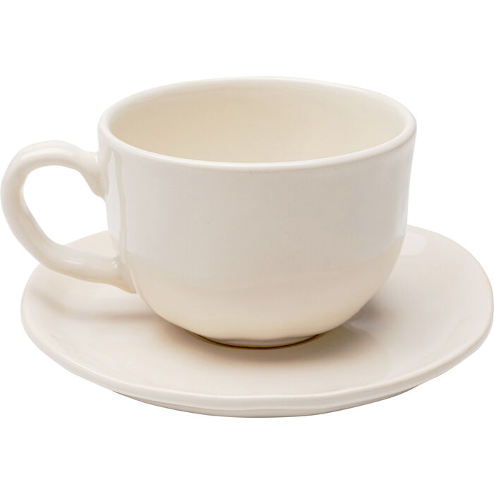 Φωτογραφία προϊόντος: KARE Coffee Cup Organic cream (2/part) - Μπεζ - 18Μx18Πx2Υ