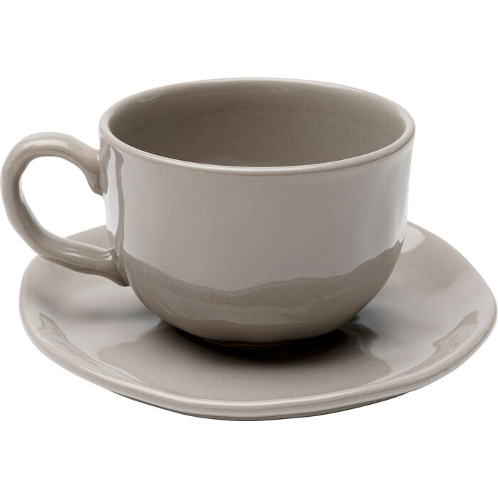 Φωτογραφία προϊόντος: KARE Coffee Cup Organic Grey (2/part) - Γκρι - 18Μx18Πx2Υ