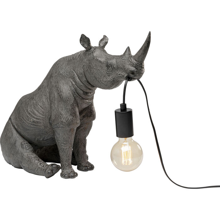 Φωτογραφία προϊόντος: KARE Table Lamp Sitting Rhino 42cm - Γκρι - 47Μx19Πx39Υ