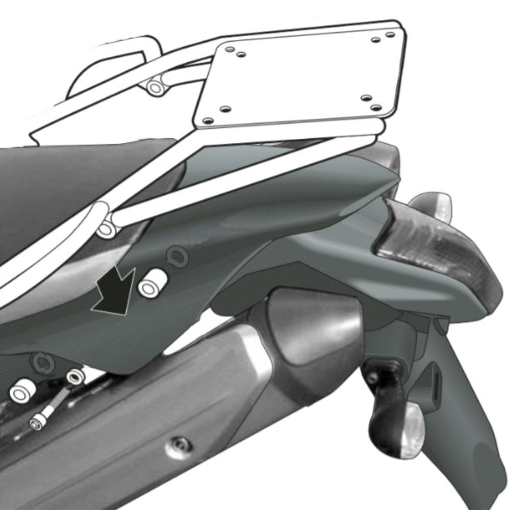 Φωτογραφία προϊόντος: ΣΧΑΡΑ Y0XT64ST ΓΙΑ YAMAHA XT660 X/XT660 R '04-'16 | SHAD