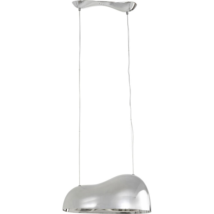 Φωτογραφία προϊόντος: KARE Φωτιστικό Οροφής Cloud Beam Double Fiberglass Ασημί 70*33.5*190εκ. - Ασημί - 70Μx34Πx190Υ