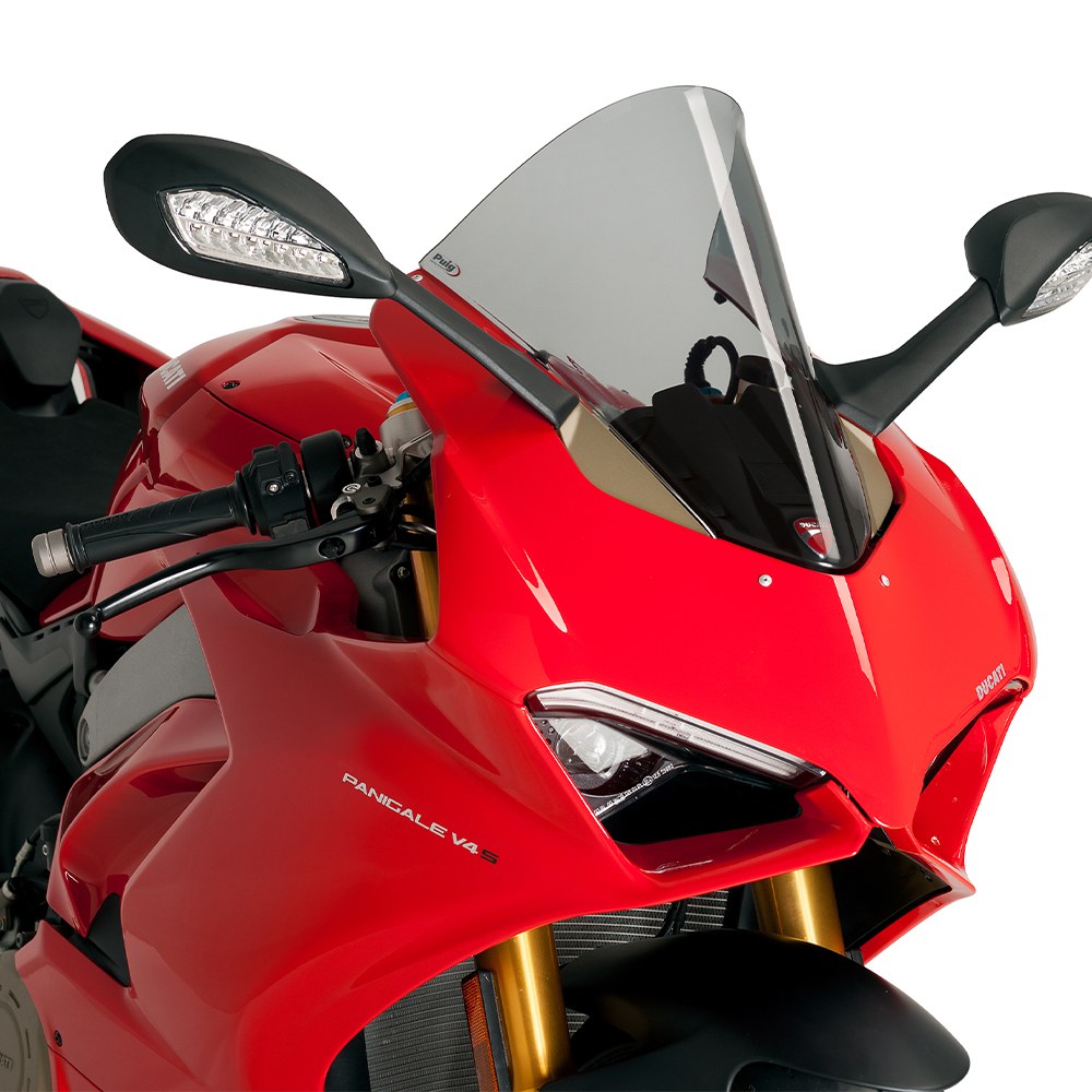 Φωτογραφία προϊόντος: ΖΕΛΑΤΙΝΑ R-RACER SMOKE ΓΙΑ DUCATI PANIGALE V4 '20-'24/ SP2 '22-'23 V4R/S '20-'24 3759H | PUIG