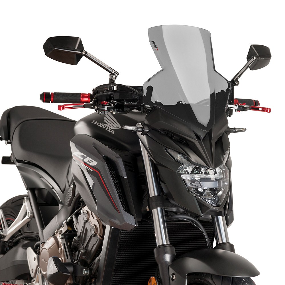 Φωτογραφία προϊόντος: ΖΕΛΑΤΙΝΑ DARK SMOKE NEW GENERATION SPORT ΓΙΑ HONDA CB650F '14-'18 9687F | PUIG