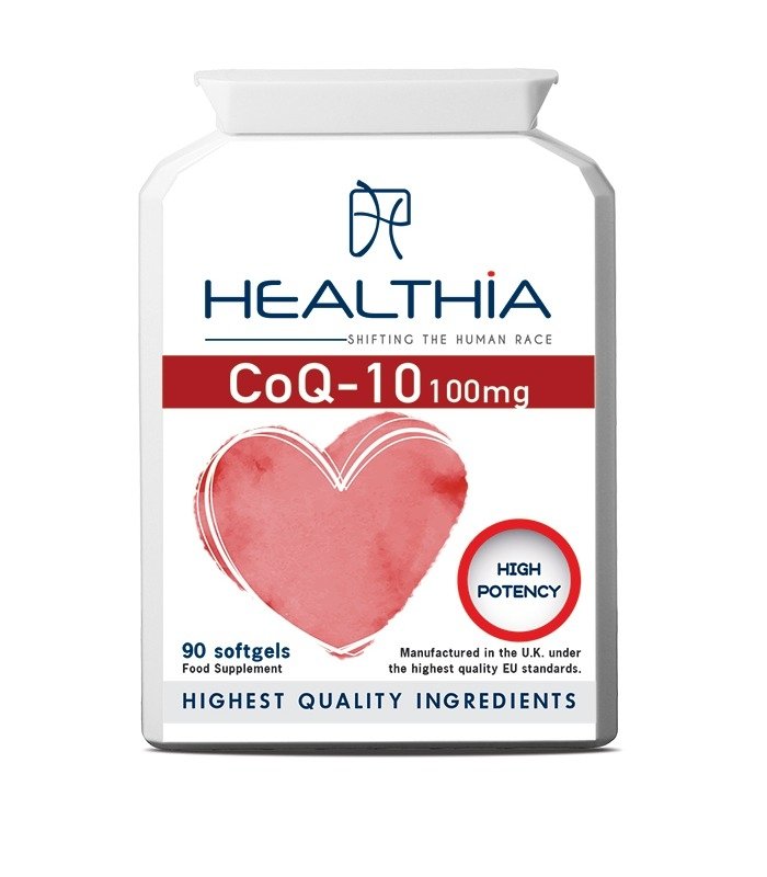 Φωτογραφία προϊόντος: HEALTHIA CoQ-10 100mg 90 SOFTGELS