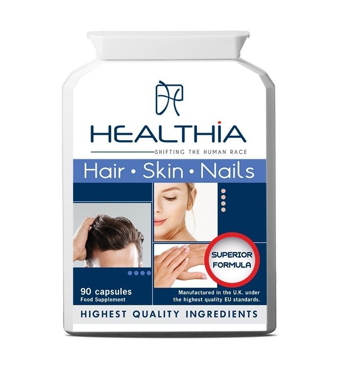 Φωτογραφία προϊόντος: HEALTHIA Hair Skin Nails 90 caps