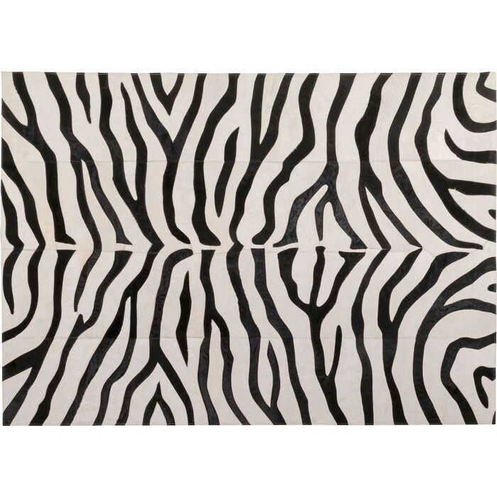 Φωτογραφία προϊόντος: KARE Χαλί Zebra Δέρμα Ασπρόμαυρο 170x240x0.5εκ. - Ασπρόμαυρο - 170Μx240Πx1Υ