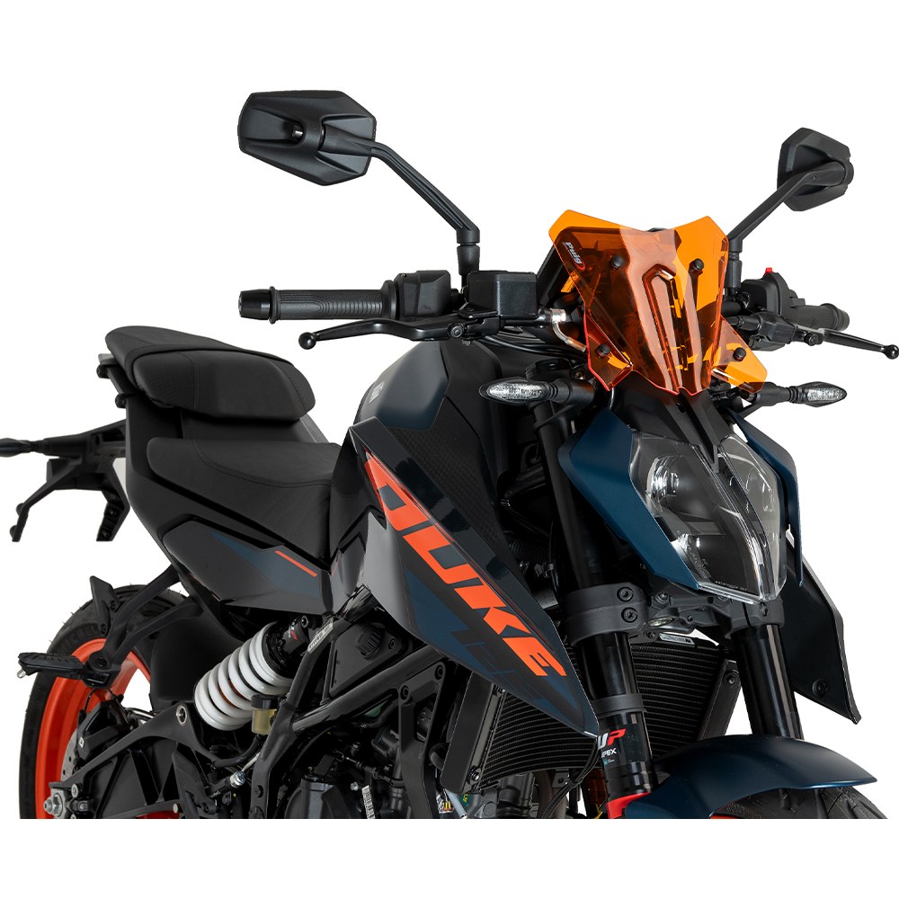 Φωτογραφία προϊόντος: ΖΕΛΑΤΙΝΑ ORANGE NEW GENERATION SPORT ΓΙΑ KTM DUKE 125/ 390 '24-'25 21997T | PUIG
