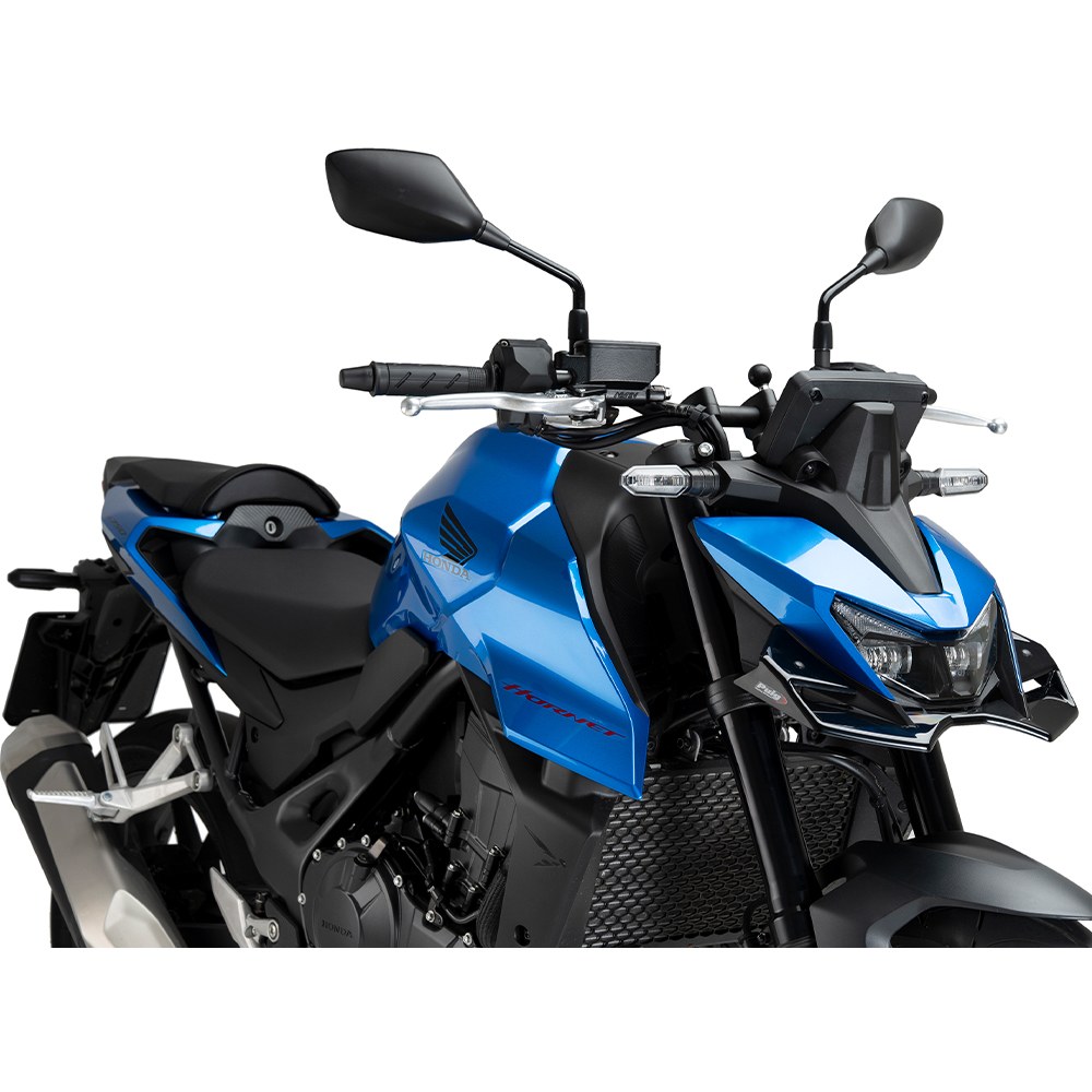 Φωτογραφία προϊόντος: ΜΠΡΟΣΤΙΝΑ SPOILERS FRONTAL SPOILERS BLACK ΓΙΑ HONDA CB750 HORNET '25-'26 22427N | PUIG