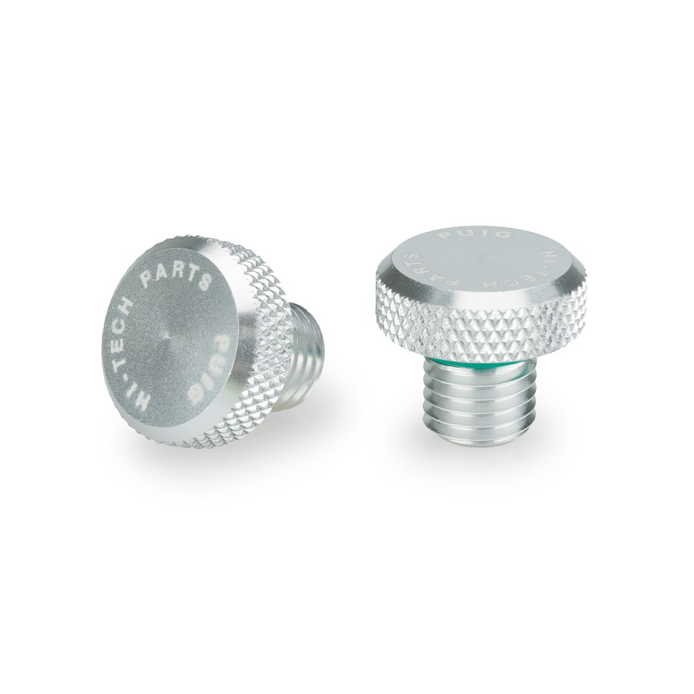Φωτογραφία προϊόντος: ΤΑΠΕΣ ΚΑΘΡΕΦΤΩΝ SILVER MIRROR HOLE SCREW PLUG M10 x 1.25 21808P | PUIG