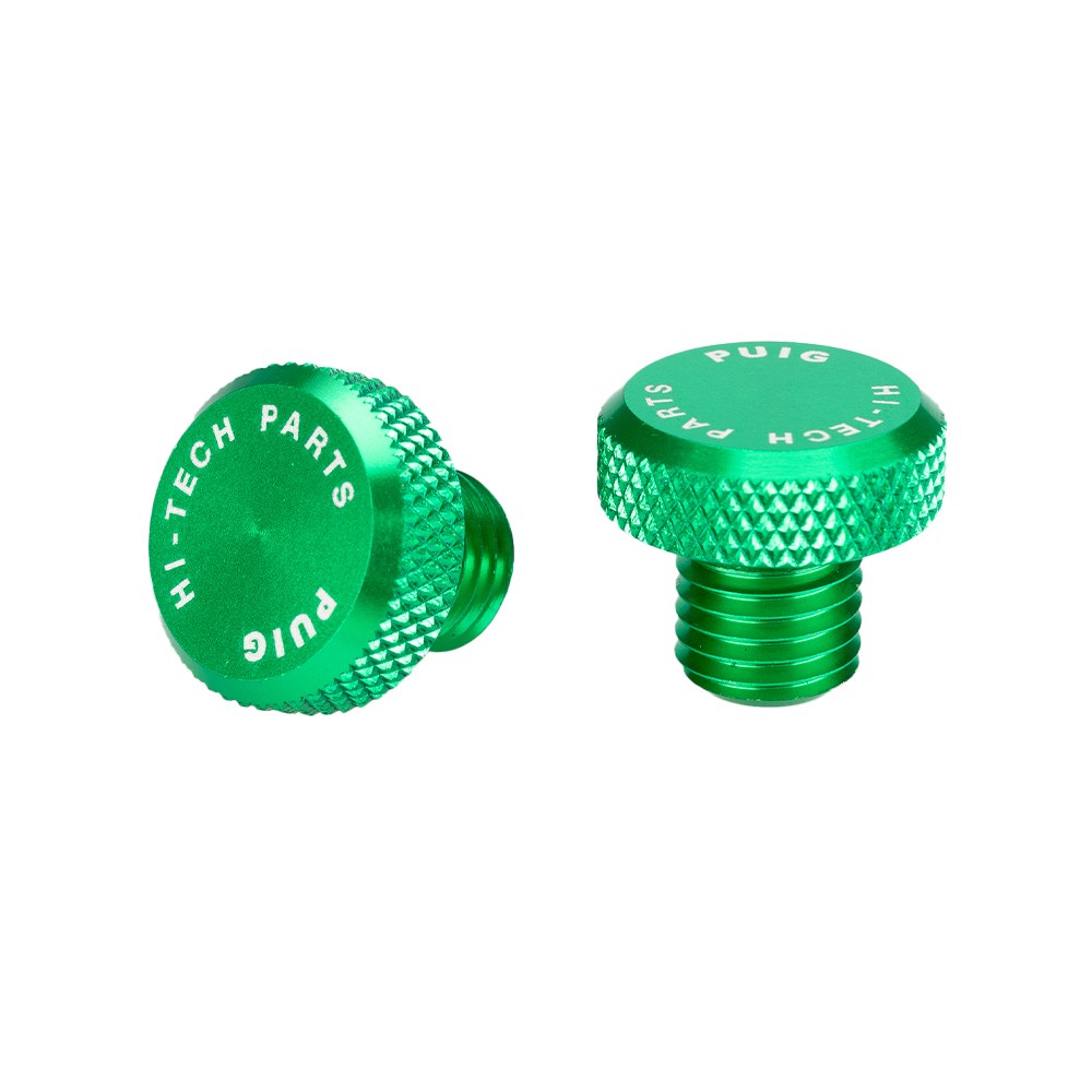 Φωτογραφία προϊόντος: ΤΑΠΕΣ ΚΑΘΡΕΦΤΩΝ GREEN MIRROR HOLE SCREW PLUG M10 x 1.25 21808V | PUIG