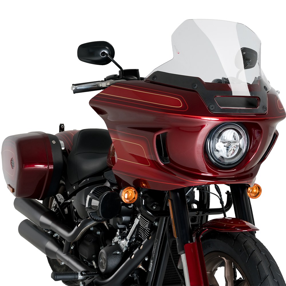 Φωτογραφία προϊόντος: ΖΕΛΑΤΙΝΑ CLEAR HIGH ROAD TOURING ΓΙΑ HARLEY DAVIDSON SOFTAIL LOW RIDER ST '22-'25 21366W | PUIG