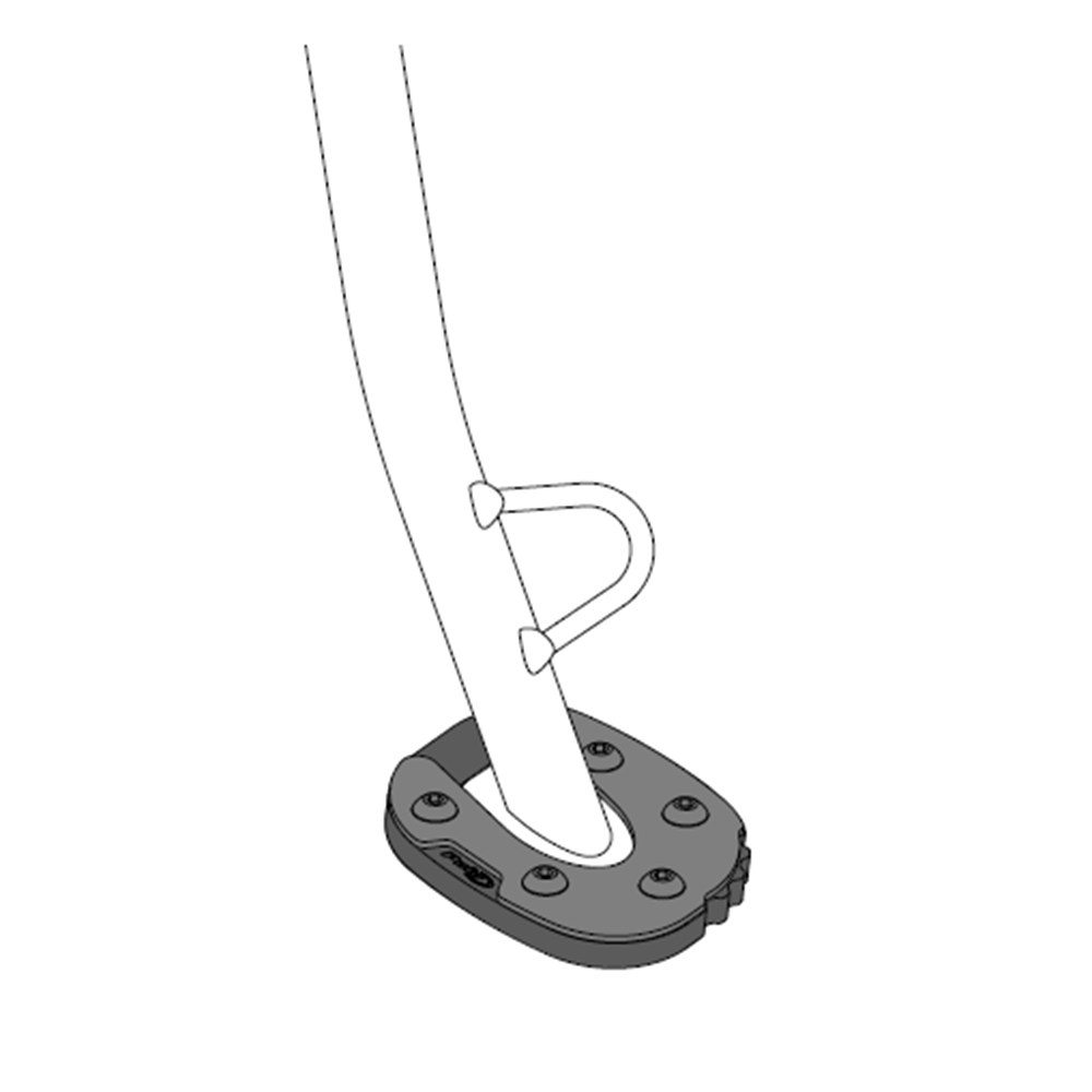 Φωτογραφία προϊόντος: ΠΡΟΕΚΤΑΣΗ STAND KICKSTAND EXTENSION WITH STANDARD SUSPENSION BLACK ΓΙΑ VOGE 900 DSX '24-'25 22361N | PUIG