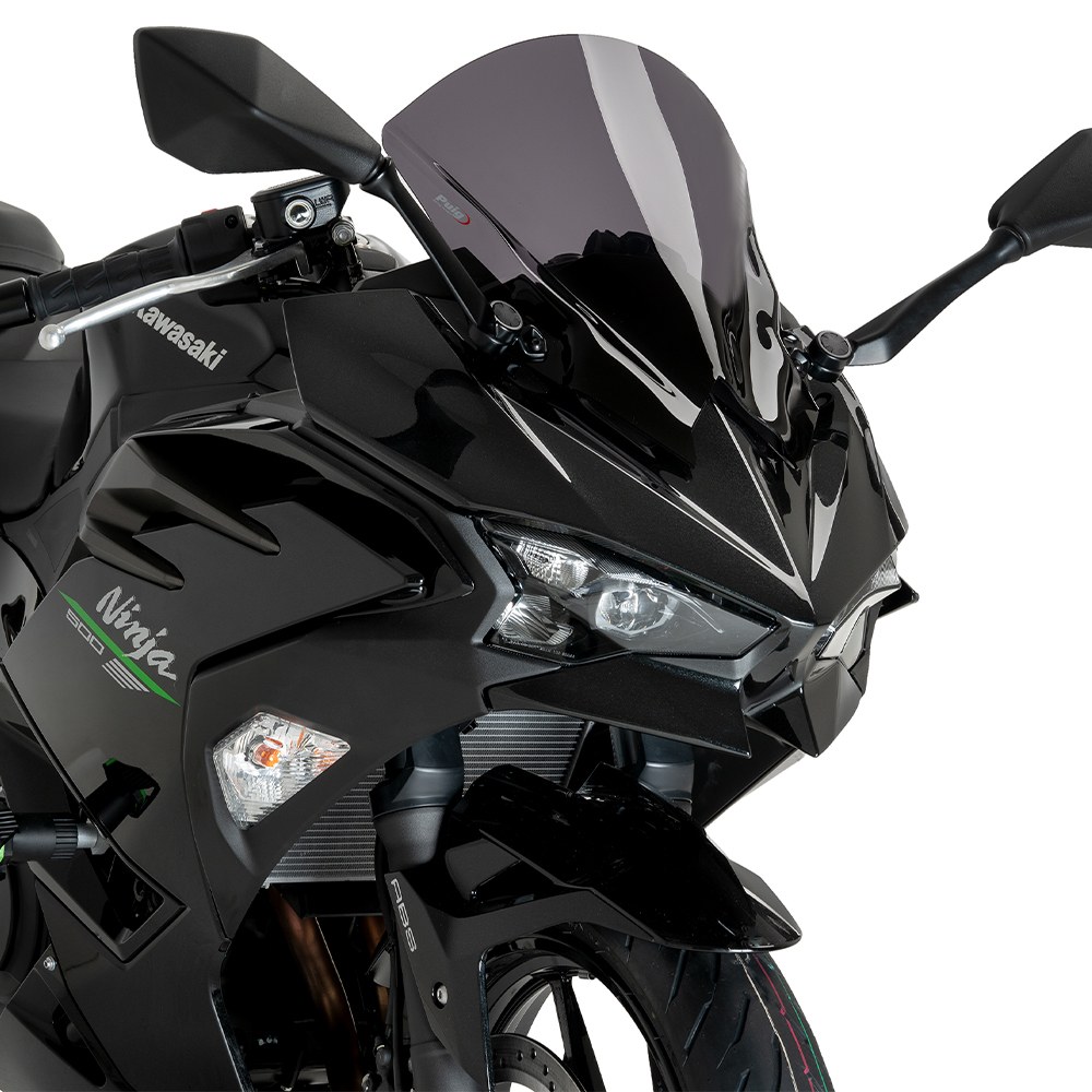 Φωτογραφία προϊόντος: ΖΕΛΑΤΙΝΑ DARK SMOKE Z-RACING SCREEN ΓΙΑ KAWASAKI NINJA 500/SE '24-'25 22015F | PUIG