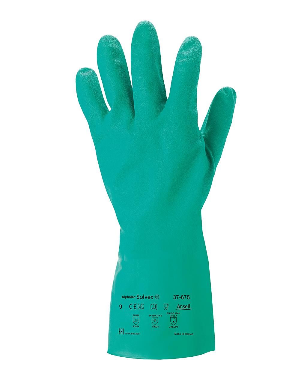 Φωτογραφία προϊόντος: OEM Γάντια AlphaTec® Solvex® 33cm 37-675 Κωδικός 360076