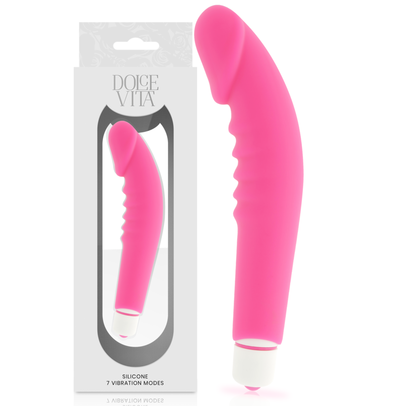 Φωτογραφία προϊόντος: DOLCE VITA REALISTIC PLEASURE PINK SILICONE