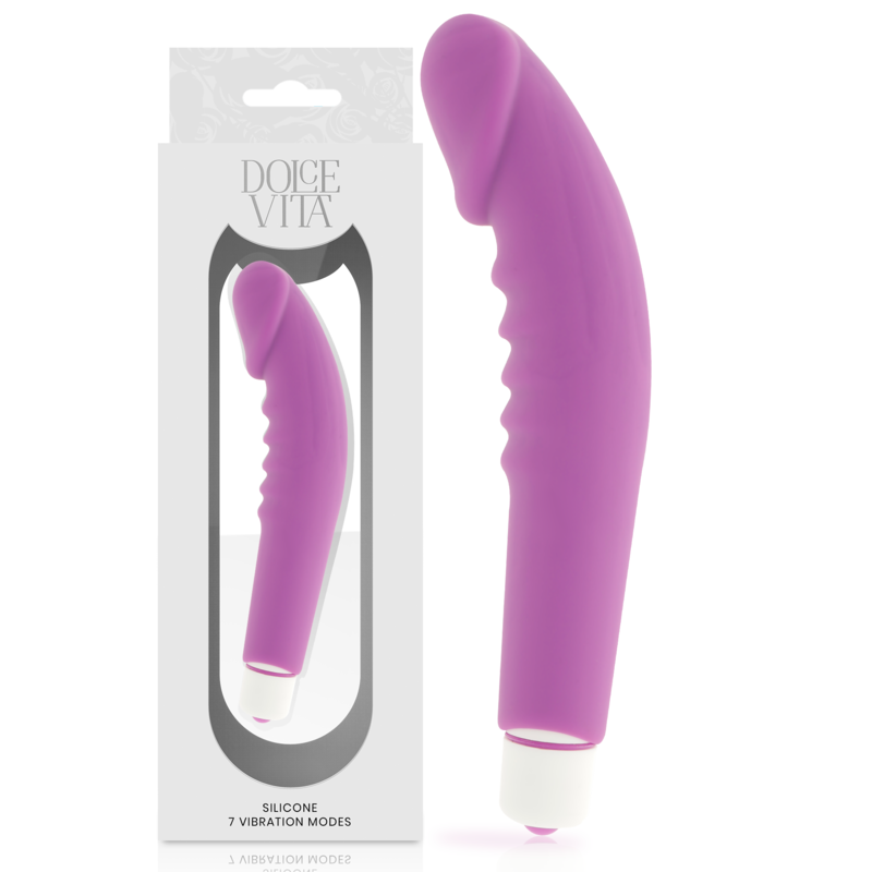 Φωτογραφία προϊόντος: DOLCE VITA REALISTIC PLEASURE PURPLE SILICONE