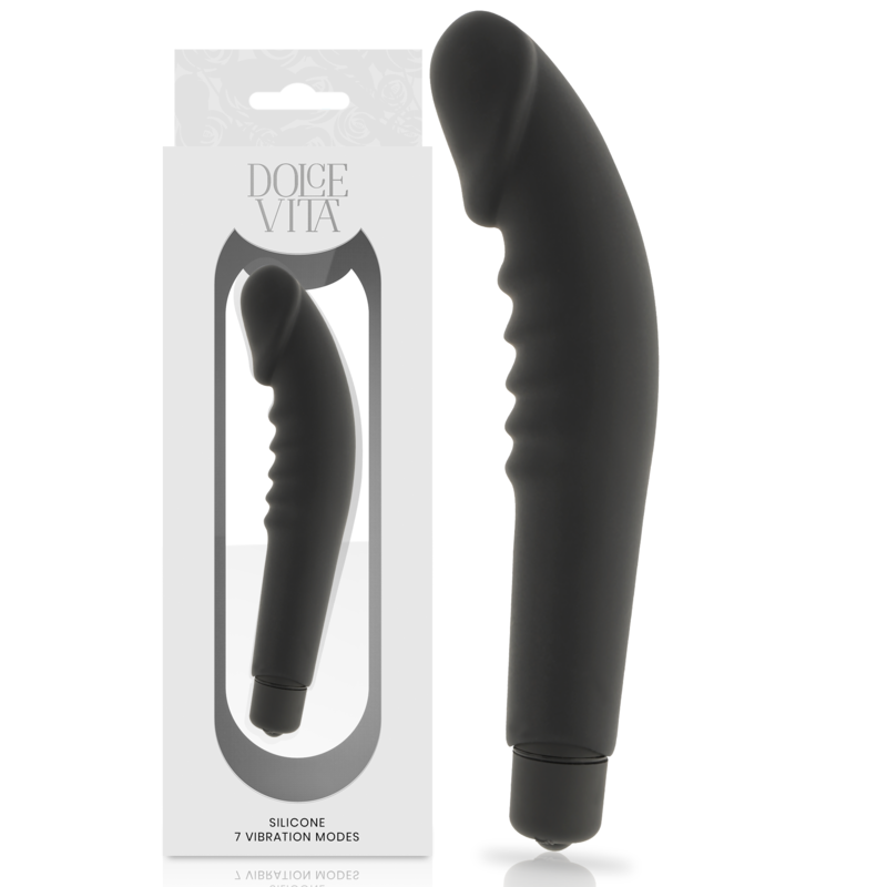 Φωτογραφία προϊόντος: DOLCE VITA REALISTIC PLEASURE BLACK SILICONE