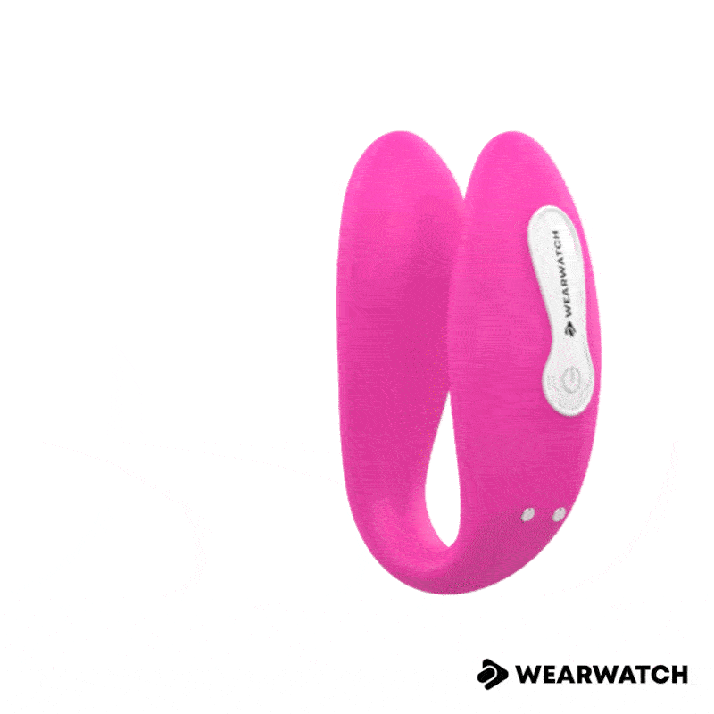 Φωτογραφία προϊόντος: WEARWATCH DUAL PLEASURE WIRELESS TECHNOLOGY WATCHME FUCHSIA / JET BLACK