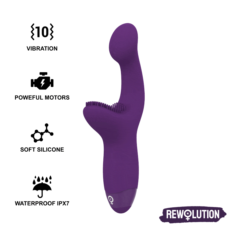 Φωτογραφία προϊόντος: REWOLUTION REWOKISS VIBRATING A-SPOT STIMULATOR