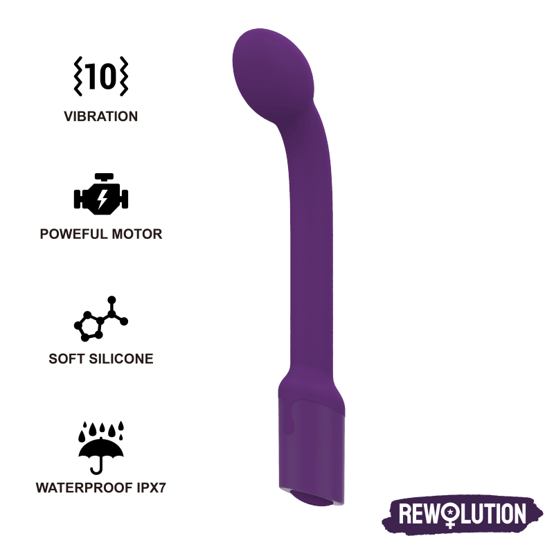 Φωτογραφία προϊόντος: REWOLUTION REWOFLEX FLEXIBLE G-POINT STIMULATOR VIBRATOR
