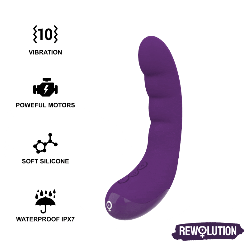 Φωτογραφία προϊόντος: REWOLUTION REWOCURVY RECHARGEABLE FLEXIBLE VIBRATOR