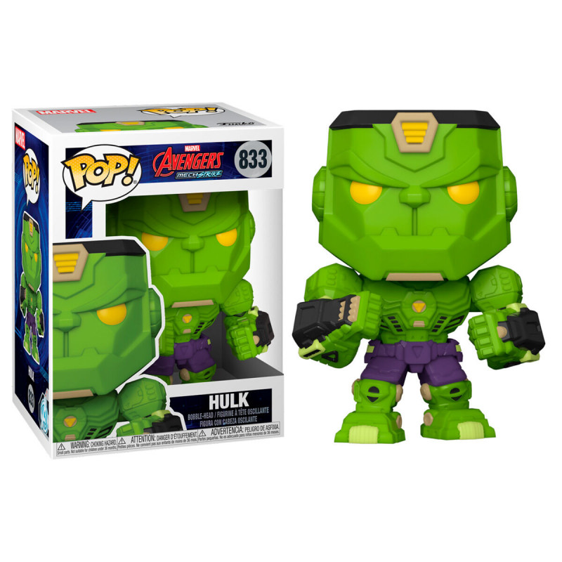 Φωτογραφία προϊόντος: Coolmerch Funko Pop! Marvel: Avengers Mech Strike – Hulk Mech, Vinyl Bobble-Head Figure #833
