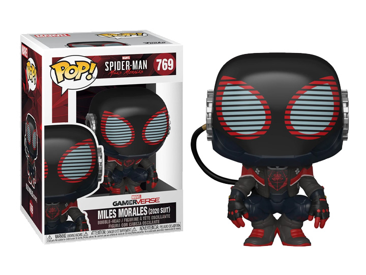 Φωτογραφία προϊόντος: Coolmerch Funko POP! Marvel Gamerverse: Spider-Man Miles Morales - Miles Morales (2020 Suit) #769 Bobble-Head Vinyl Figure