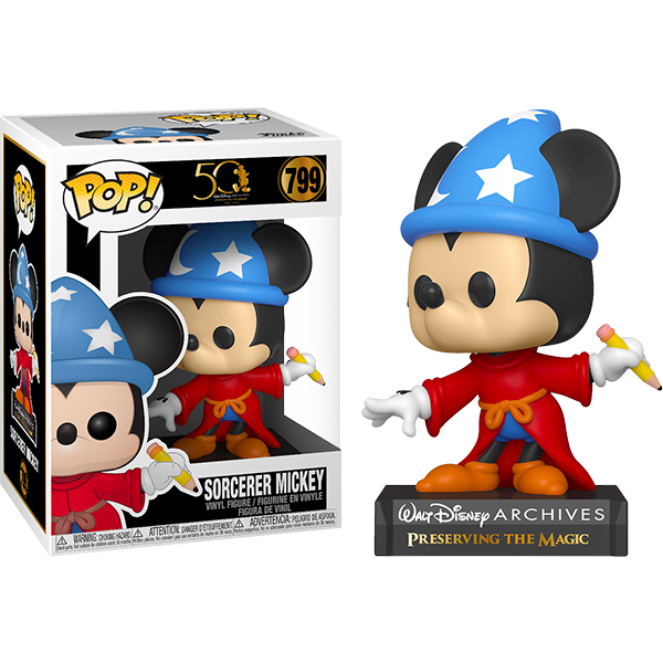 Φωτογραφία προϊόντος: Coolmerch Funko Pop! Walt Disney Archives - Sorcerer Mickey Mouse 50th Anniversary, Vinyl Figure #799