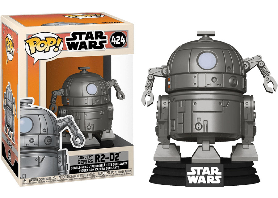 Φωτογραφία προϊόντος: Coolmerch Funko Pop! Star Wars: Concept Series R2-D2, Vinyl Bobble-Head Figure #424