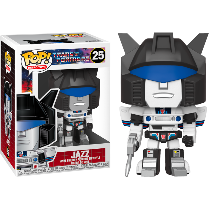 Φωτογραφία προϊόντος: Coolmerch Funko POP! Retro Toys: Transformers – Jazz, Vinyl Figure #25