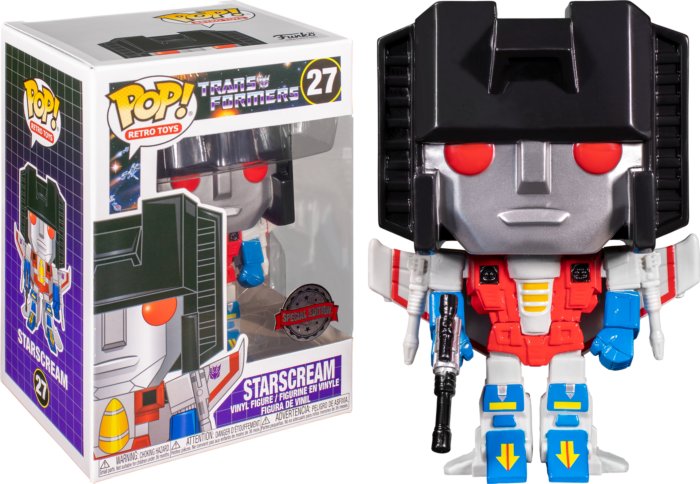 Φωτογραφία προϊόντος: Coolmerch Funko POP! Retro Toys: Transformers – Starscream (Special Edition), Vinyl Figure #27