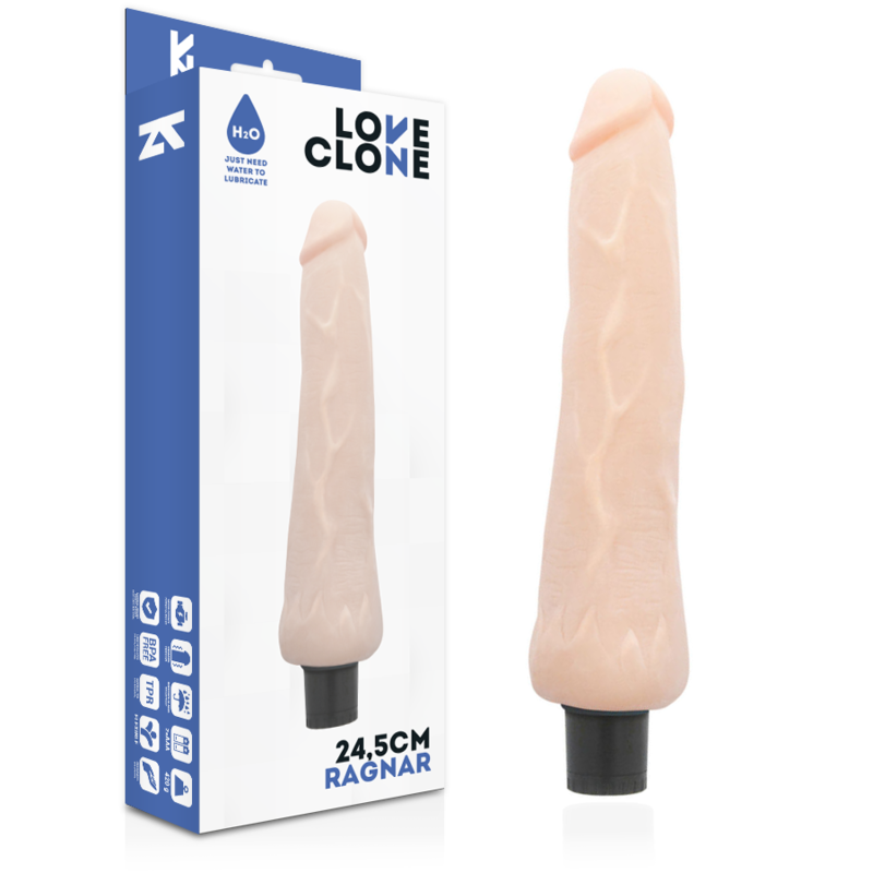 Φωτογραφία προϊόντος: LOVECLONE RAGNAR SELF LUBRICATION DONG FLESH 24.5CM