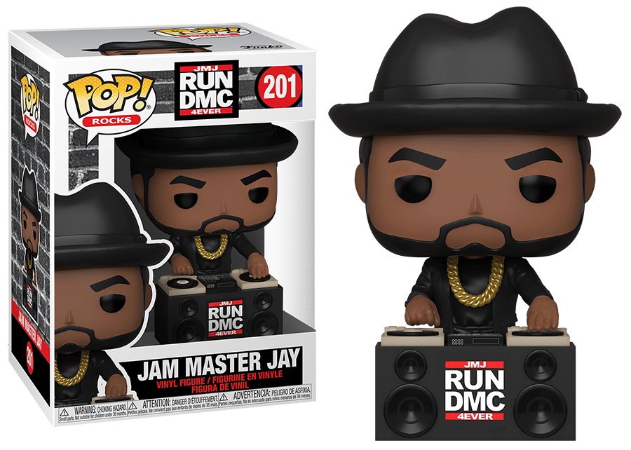 Φωτογραφία προϊόντος: Coolmerch Funko Pop! RUN-DMC - Jam Master Jay, Vinyl Figure #201