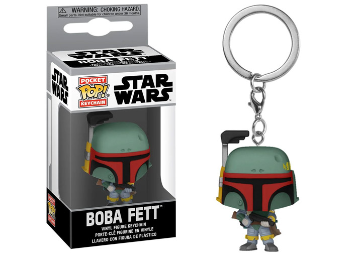 Φωτογραφία προϊόντος: Coolmerch Funko Pocket Pop! Star Wars – Boba Fett, Vinyl Figure Keychain