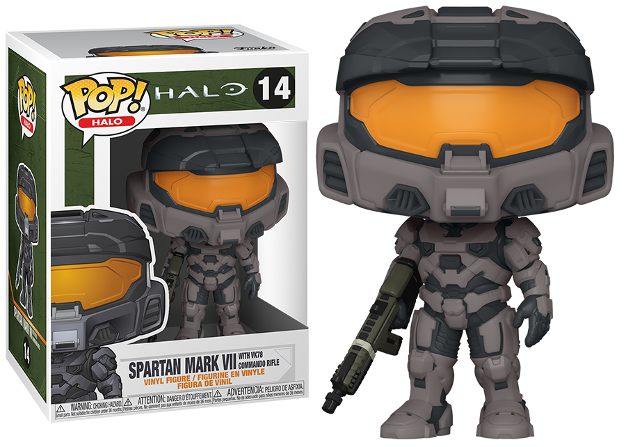 Φωτογραφία προϊόντος: Coolmerch Funko Pop! Halo – Spartan Mark VII with a VK78 Commando Rifle, Vinyl Figure #14