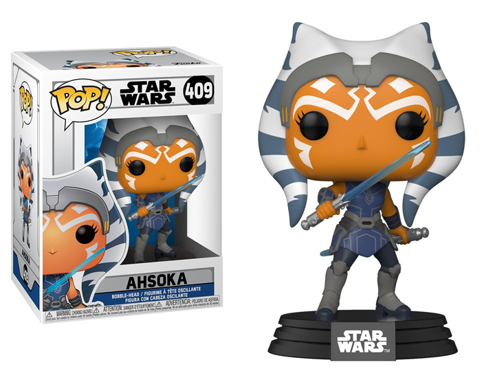 Φωτογραφία προϊόντος: Coolmerch Funko POP! Star Wars: Clone Wars - Ahsoka, Vinyl Bobble-Head Figure #409