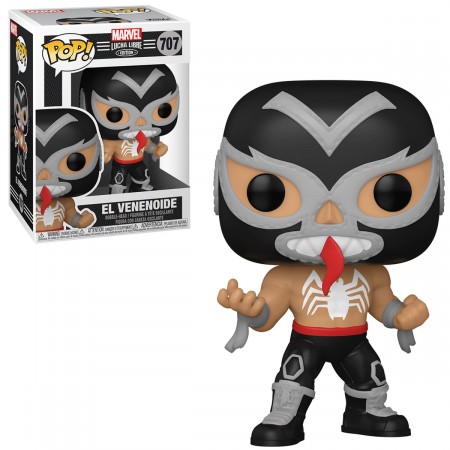 Φωτογραφία προϊόντος: Coolmerch Funko Pop! Marvel: Lucha Libre Edition - El Venenoide (Venom), Vinyl Bobble-Head Figure #707