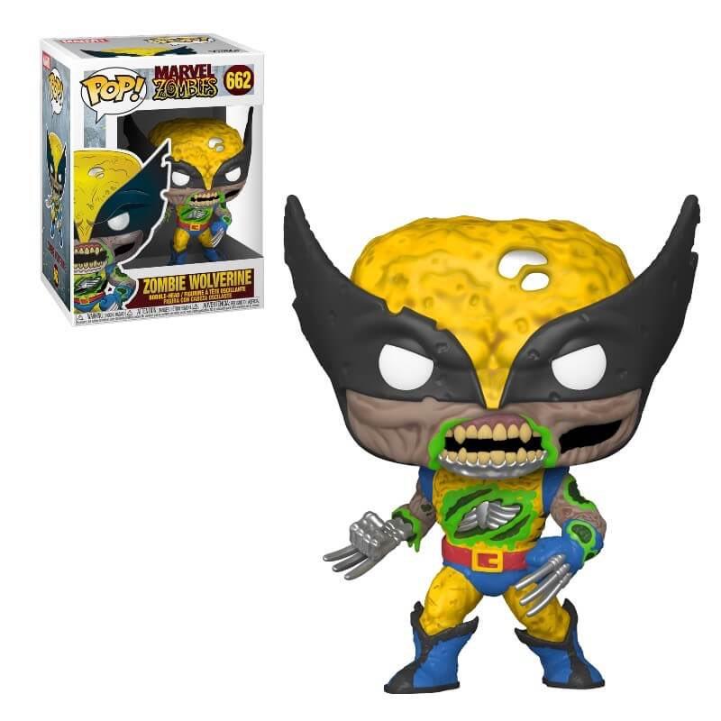 Φωτογραφία προϊόντος: Coolmerch Funko Pop! Marvel Zombies – Zombie Wolverine, Vinyl Bobble-Head Figure #662