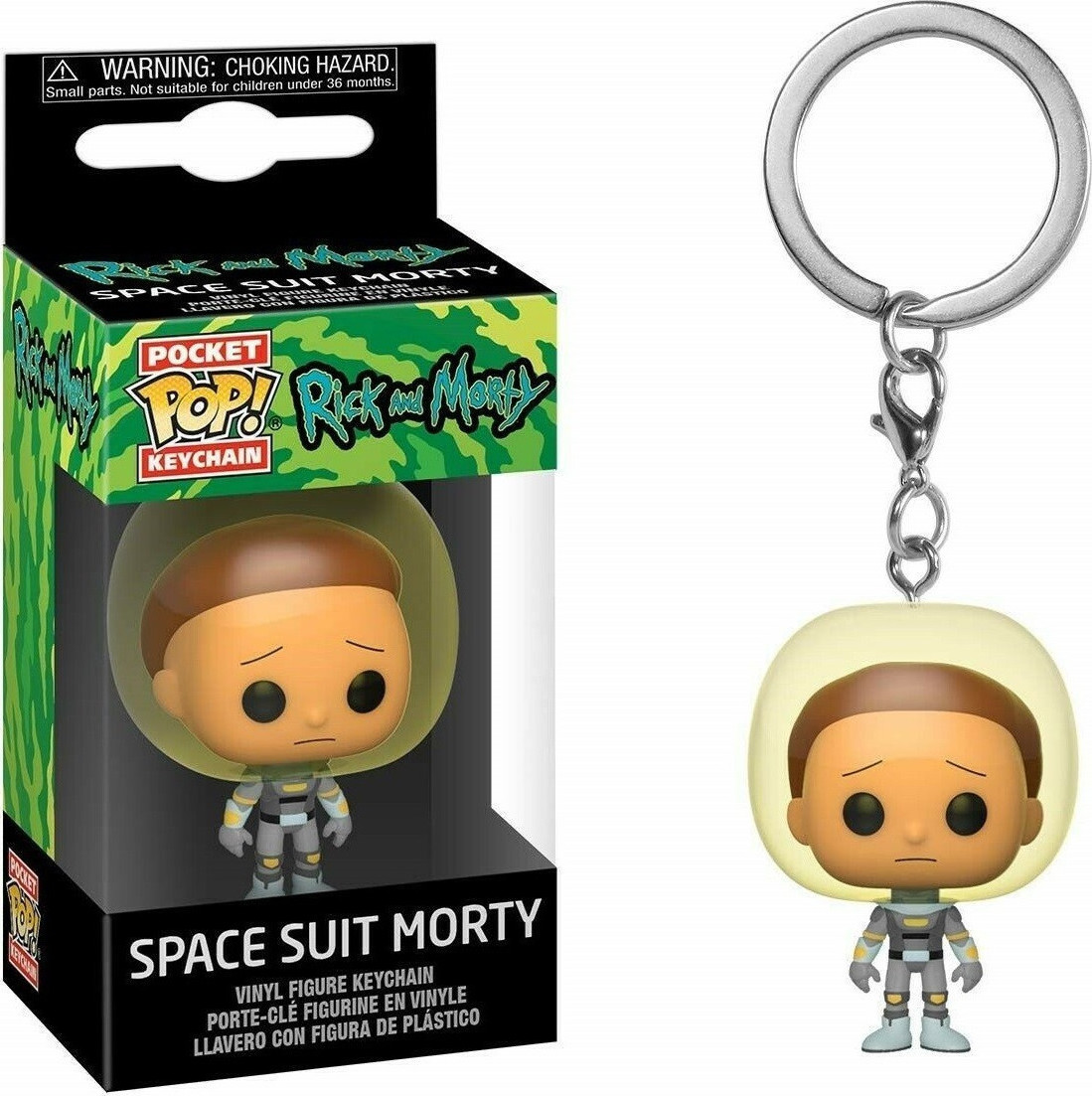 Φωτογραφία προϊόντος: Coolmerch Funko Pocket POP! Rick & Morty: Space Suit Morty, Vinyl Figure Keychain