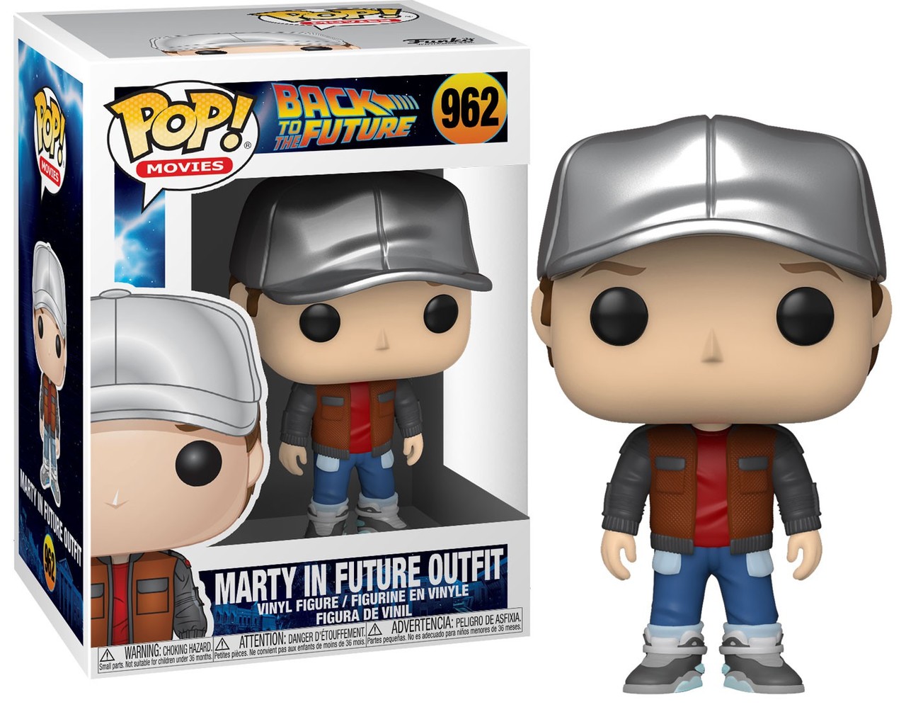 Φωτογραφία προϊόντος: Coolmerch Funko Pop! Movies: Back To The Future - Marty in Future Outfit, Vinyl Figure #962