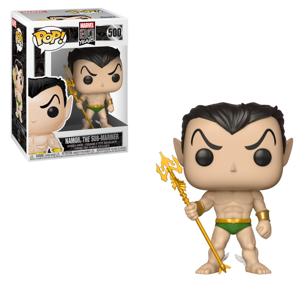 Φωτογραφία προϊόντος: Coolmerch Funko Pop! Marvel: 80 Years - Namor, The Sub-Mariner, Vinyl Bobble-Head Figure #500