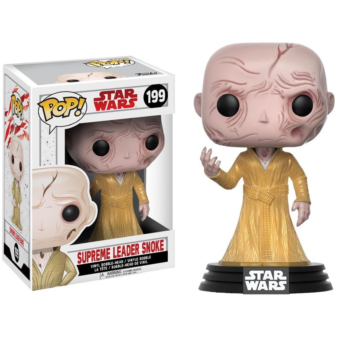 Φωτογραφία προϊόντος: Coolmerch Funko Pop! Star Wars: The Last Jedi - Supreme Leader Snoke, Vinyl Bobble-Head Figure #199