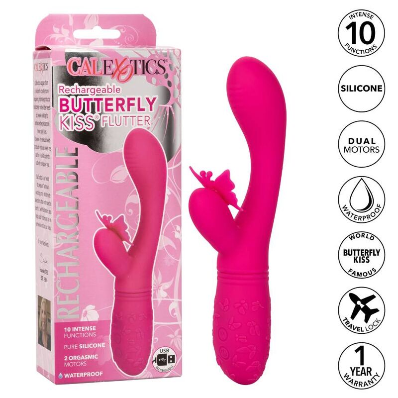 Φωτογραφία προϊόντος: CALIFORNIA EXOTICS BUTTERFLY KISS FLUTTER PINK